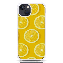 Lemon-fruits-slice-seamless-pattern Iphone 13 Tpu Uv Print Case