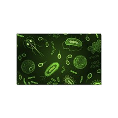 Bacteria-virus-seamless-pattern-inversion Sticker Rectangular (10 pack)