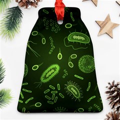 Bacteria-virus-seamless-pattern-inversion Ornament (bell) by Salman4z