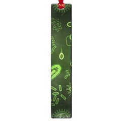 Bacteria-virus-seamless-pattern-inversion Large Book Marks by Salman4z