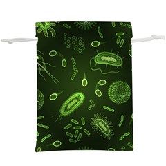 Bacteria-virus-seamless-pattern-inversion Lightweight Drawstring Pouch (xl)