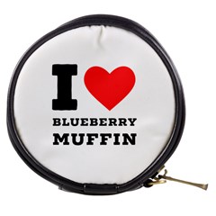 I Love Blueberry Muffin Mini Makeup Bag by ilovewhateva