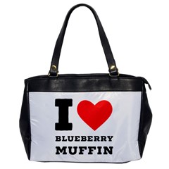 I Love Blueberry Muffin Oversize Office Handbag by ilovewhateva