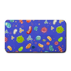 Virus-seamless-pattern Medium Bar Mat by Salman4z