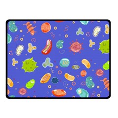 Virus-seamless-pattern Fleece Blanket (Small)