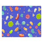 Virus-seamless-pattern Two Sides Premium Plush Fleece Blanket (Large) 80 x60  Blanket Front