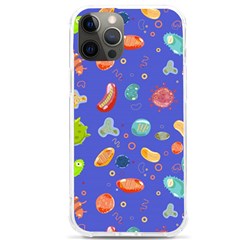 Virus-seamless-pattern Iphone 12 Pro Max Tpu Uv Print Case by Salman4z