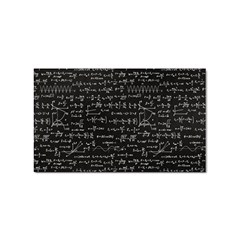 Math-equations-formulas-pattern Sticker (rectangular) by Salman4z