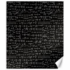 Math-equations-formulas-pattern Canvas 20  X 24  by Salman4z