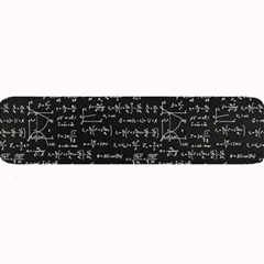 Math-equations-formulas-pattern Large Bar Mat by Salman4z