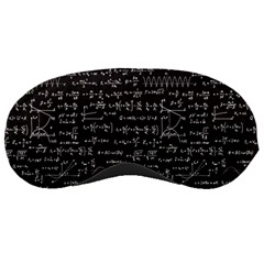 Math-equations-formulas-pattern Sleeping Mask by Salman4z