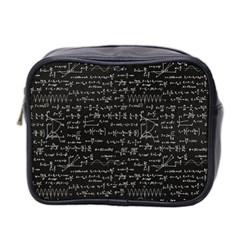 Math-equations-formulas-pattern Mini Toiletries Bag (two Sides) by Salman4z