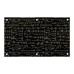 Math-equations-formulas-pattern Banner And Sign 5  X 3  by Salman4z