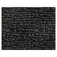 Math-equations-formulas-pattern Premium Plush Fleece Blanket (medium) by Salman4z