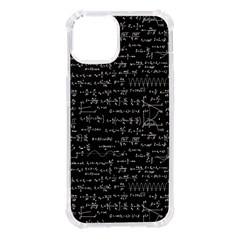 Math-equations-formulas-pattern Iphone 14 Tpu Uv Print Case by Salman4z