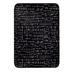 Math-equations-formulas-pattern Rectangular Glass Fridge Magnet (4 Pack)