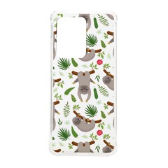 Seamless-pattern-with-cute-sloths Samsung Galaxy S20 Ultra 6 9 Inch Tpu Uv Case