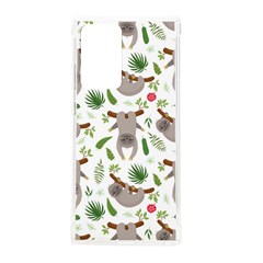 Seamless-pattern-with-cute-sloths Samsung Galaxy Note 20 Ultra Tpu Uv Case by Salman4z