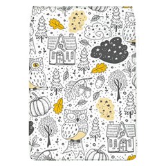 Doodle-seamless-pattern-with-autumn-elements Removable Flap Cover (l) by Salman4z