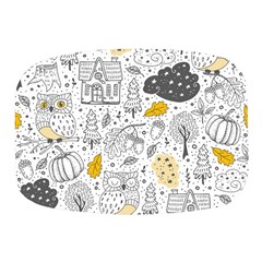 Doodle-seamless-pattern-with-autumn-elements Mini Square Pill Box by Salman4z