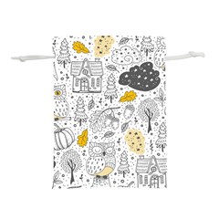 Doodle-seamless-pattern-with-autumn-elements Lightweight Drawstring Pouch (s) by Salman4z