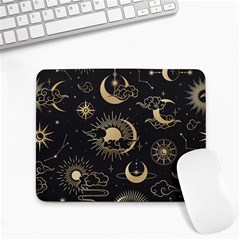 Asian-seamless-pattern-with-clouds-moon-sun-stars-vector-collection-oriental-chinese-japanese-korean Small Mousepad by Salman4z