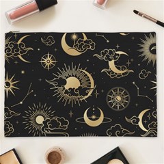 Asian-seamless-pattern-with-clouds-moon-sun-stars-vector-collection-oriental-chinese-japanese-korean Cosmetic Bag (xxl) by Salman4z