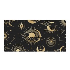 Asian-seamless-pattern-with-clouds-moon-sun-stars-vector-collection-oriental-chinese-japanese-korean Satin Wrap 35  X 70  by Salman4z