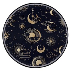 Asian-seamless-pattern-with-clouds-moon-sun-stars-vector-collection-oriental-chinese-japanese-korean Wireless Fast Charger(black) by Salman4z