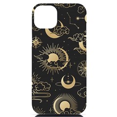 Asian-seamless-pattern-with-clouds-moon-sun-stars-vector-collection-oriental-chinese-japanese-korean Iphone 14 Plus Black Uv Print Case