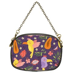 Exotic-seamless-pattern-with-parrots-fruits Chain Purse (one Side) by Salman4z