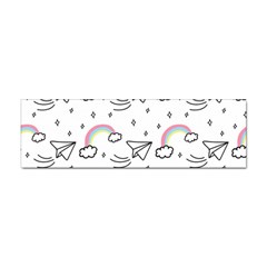 Cute-art-print-pattern Sticker (bumper)