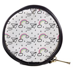 Cute-art-print-pattern Mini Makeup Bag by Salman4z