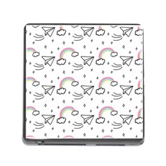 Cute-art-print-pattern Memory Card Reader (square 5 Slot) by Salman4z