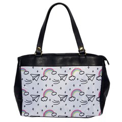 Cute-art-print-pattern Oversize Office Handbag by Salman4z