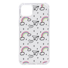 Cute-art-print-pattern Iphone 14 Plus Tpu Uv Print Case