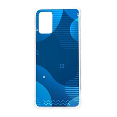 Abstract-classic-blue-background Samsung Galaxy S20plus 6 7 Inch Tpu Uv Case by Salman4z