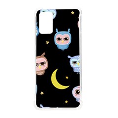 Cute-owl-doodles-with-moon-star-seamless-pattern Samsung Galaxy S20plus 6 7 Inch Tpu Uv Case by Salman4z