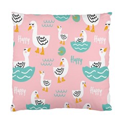 Cute-happy-duck-gift-card-design-seamless-pattern-template Standard Cushion Case (one Side) by Salman4z