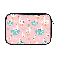 Cute-happy-duck-gift-card-design-seamless-pattern-template Apple Macbook Pro 17  Zipper Case by Salman4z