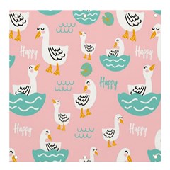 Cute-happy-duck-gift-card-design-seamless-pattern-template Banner And Sign 4  X 4  by Salman4z