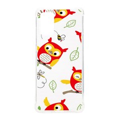 Seamless-pattern-vector-owl-cartoon-with-bugs Samsung Galaxy S20plus 6 7 Inch Tpu Uv Case by Salman4z