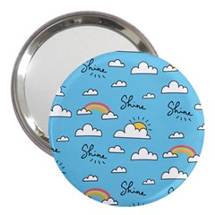 Sky-pattern 3  Handbag Mirrors by Salman4z