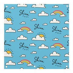 Sky-pattern Banner And Sign 3  X 3  by Salman4z