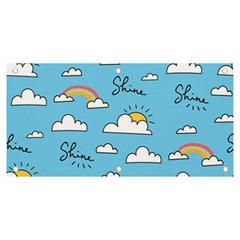 Sky-pattern Banner And Sign 6  X 3  by Salman4z