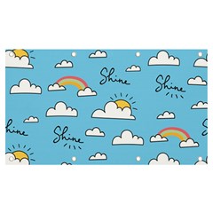 Sky-pattern Banner And Sign 7  X 4  by Salman4z