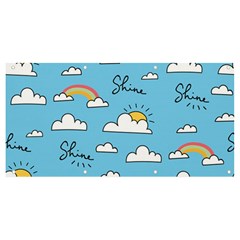 Sky-pattern Banner And Sign 8  X 4  by Salman4z