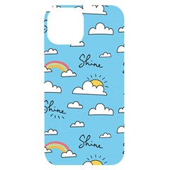 Sky-pattern Iphone 14 Black Uv Print Case