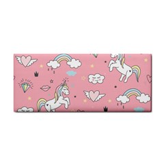 Cute-unicorn-seamless-pattern Hand Towel by Salman4z