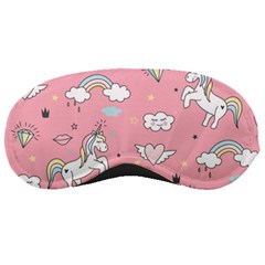 Cute-unicorn-seamless-pattern Sleeping Mask by Salman4z